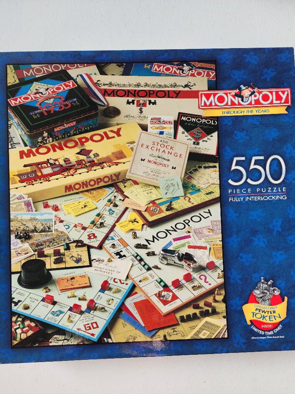 Monopoly Through The Years Collector Puzzle